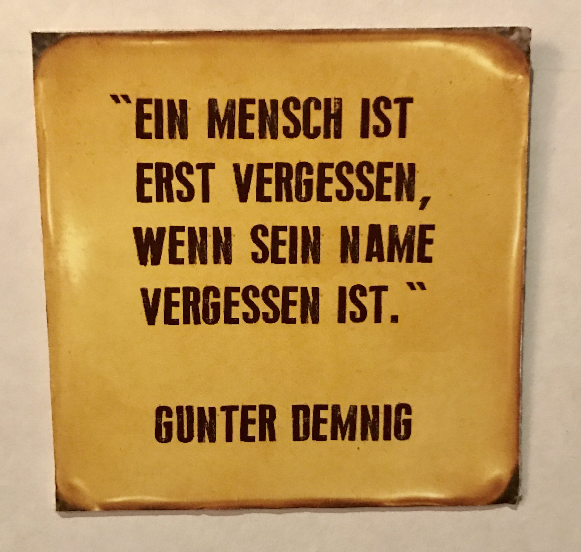 Stolperstein Hamburg